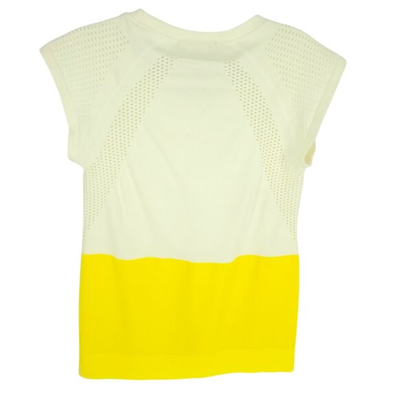 adidas Stella McCartney Barricade T-Shirt Tennis core Golfcore Yellow Seamless M - Picture 7 of 15